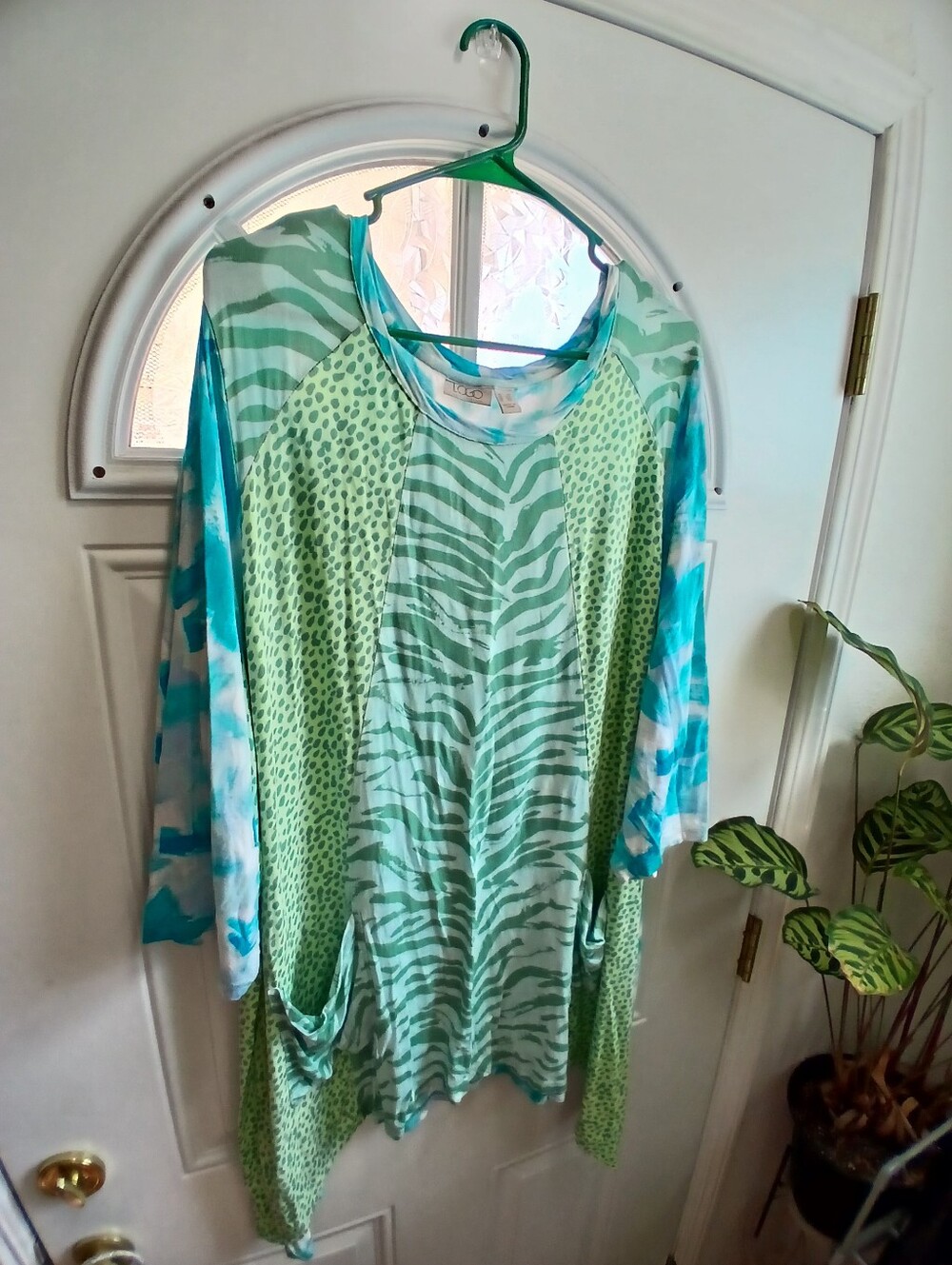 LOGO Tunic Dress Size 4X